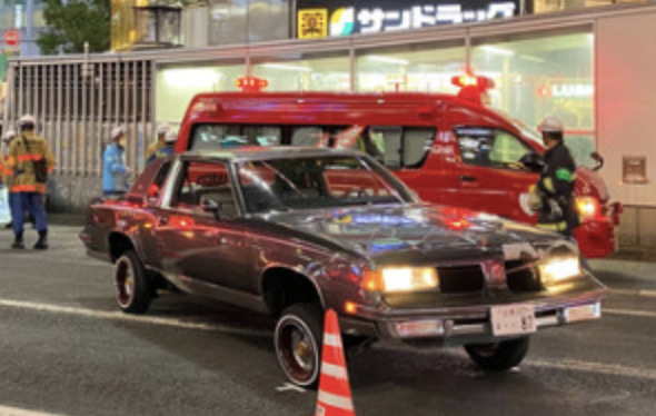 渋谷スクランブルで事故した土浦ナンバーの車種は？